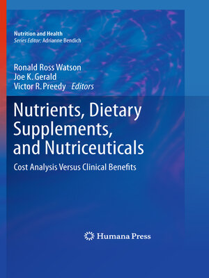 cover image of Nutrients, Dietary Supplements, and Nutriceuticals